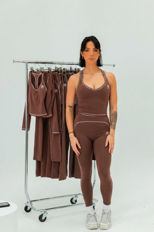 Naomi Leggings - Brown
